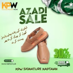 Kaptaan Chappal Kaltoor Signature Camel Color