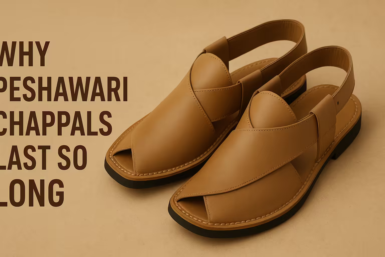 Breaking Down a Peshawari Chappal: What Makes It So Durable and Comfortable?