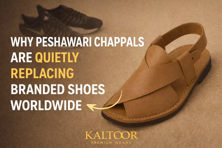 Why Peshawari Chappals Are Quietly Replacing Branded Shoes Worldwide
